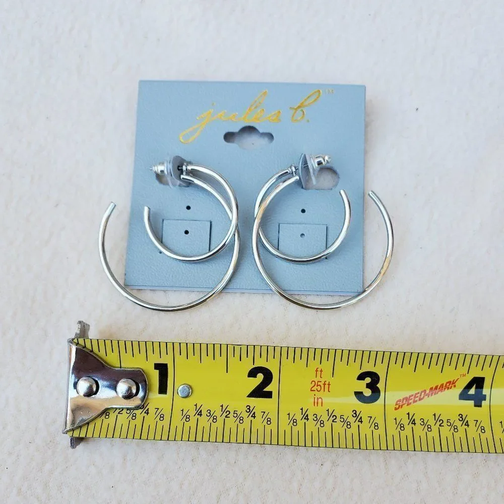 Jules B half hoop earrings